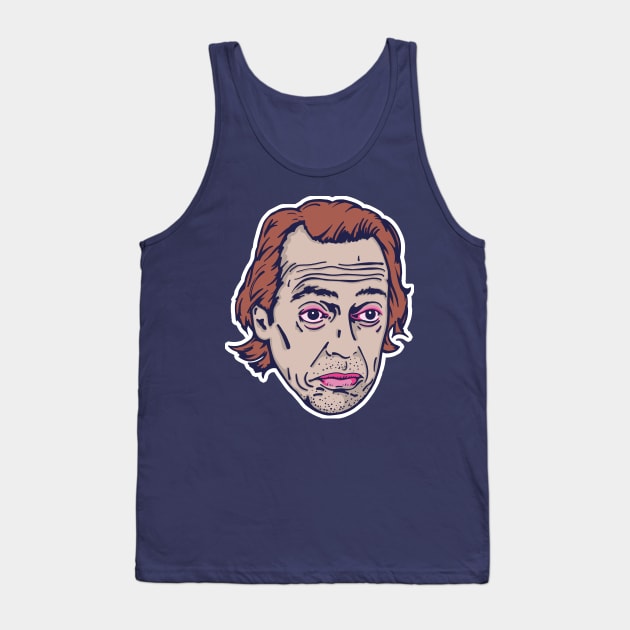 Steve Buscemi - Original Fanart Design Tank Top by DankFutura